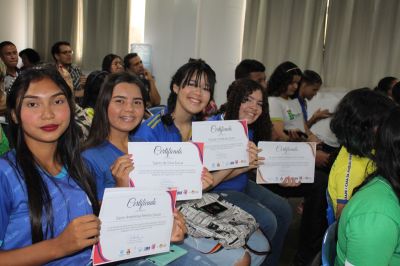 notícia: Núcleo de Tecnologia Educacional em Bragança tem aula inaugural