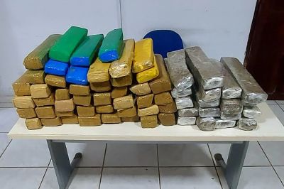 notícia: Em Xinguara, 17º Batalhão da Polícia Militar apreende mais de 51 kg de maconha