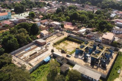 notícia: Construção do novo sistema de abastecimento de água avança em Alenquer