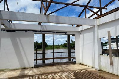 notícia: Equipe da CPH realiza visita técnica nas obras de reconstrução do Terminal Hidroviário do Acará