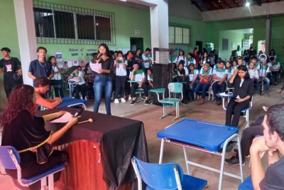 notícia: Estudantes destacam a importância de combate ao feminicídio