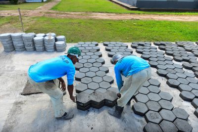 notícia: Fábrica de Artefatos de Concreto da Seap é destaque em publicação nacional
