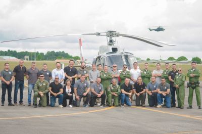 notícia: Graesp forma mais um comandante de aeronave e reforça o efetivo da segurança aérea do estado. 