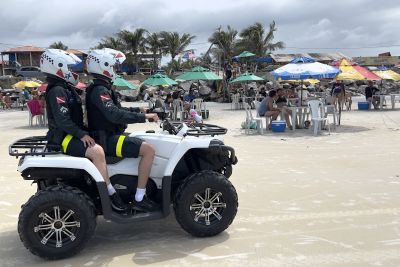 notícia: Tranquilidade marca feriado prolongado da Semana Santa, na Praia de Ajuruteua