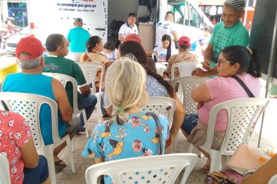 notícia: Ação de cadastramento do "Água Pará" chega ao município de Augusto Corrêa