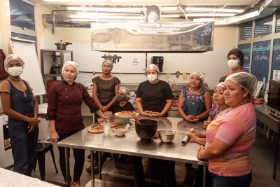 notícia: Usina da Paz Antônia Corrêa promove curso de gastronomia com tema de Páscoa