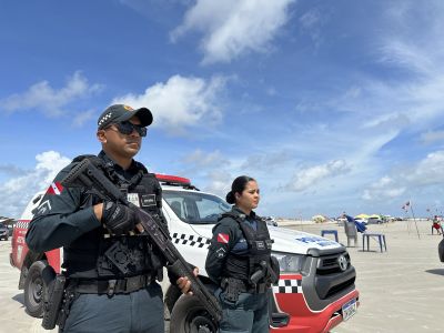 notícia: Esquema de segurança é reforçado nas praias no feriado de Tiradentes