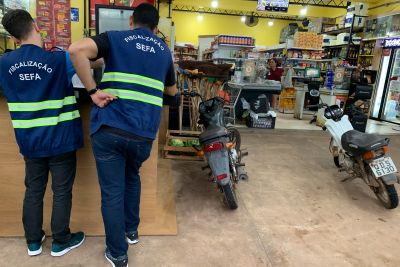 notícia: Fiscalização da Sefa visita estabelecimentos comerciais do nordeste paraense