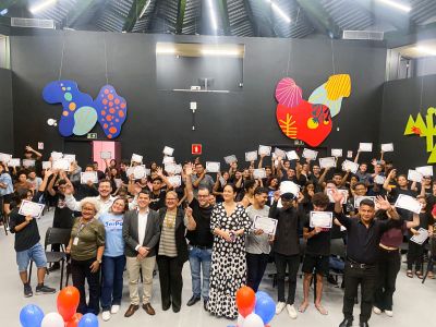 notícia: Na UsiPaz Cabanagem, 120 alunos concluem cursos de capacitação da Fundação ParáPaz