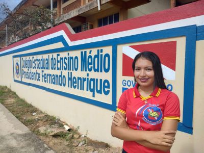 notícia: Estudante de Monte Alegre conquista 1° lugar no Brasil em concurso de redação