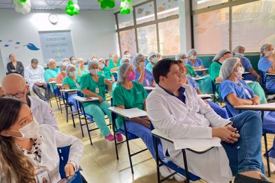 notícia: Hospital Metropolitano homenageia profissionais de Enfermagem