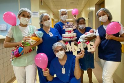 notícia: Às vésperas do dia das mães, HGT atinge a marca de 14 mil partos realizados
