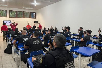 notícia: Policiais civis são habilitados em manejo e manutenção de pistolas Glock