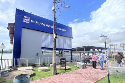 notícia: Obras do novo Mercado de Peixes de Maracanã entram em fase de finalização