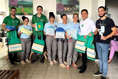 notícia: Cooperativa de custodiadas da Seap recebe doação de material hospitalar, em Belém  