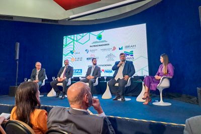 notícia: Sedeme participa da 2ª edição da Conferência de Mineração e Sustentabilidade