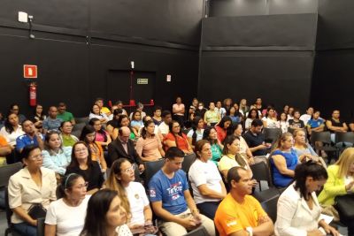 notícia: Usina da Paz Antônia Corrêa, em Marituba, promove evento contra abuso sexual infantil