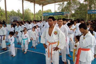 notícia: UsiPaz realiza Campeonato Paraense de Karatê, em Marituba