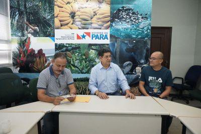 notícia: Sedap recebe comitiva chinesa para discussão de intercâmbio comercial