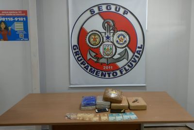 notícia: Em Breves, agentes de segurança apreendem drogas e prendem homem por tráfico