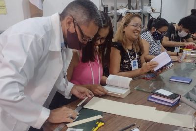 notícia: FCP promove 2 oficinas sobre conservação de acervo para Região do Guajará