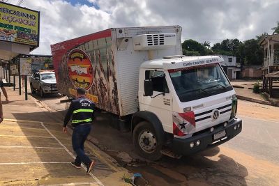 notícia: Secretaria de Estado da Fazenda apreende 2 toneladas de carne bovina em Óbidos 