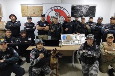 notícia: Em Breves, ação integrada apreende 10kg de drogas e recaptura foragido do sistema penal