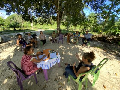 notícia: Seaster realiza monitoramento em 'Hortas Sociais' e oferece capacitação às famílias 
