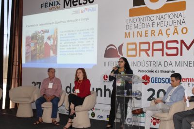 notícia: Sedeme participa da 2ª Feira da Indústria da Mineração