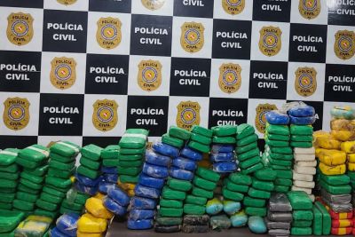 notícia: Pará apreende mais de 30 toneladas de entorpecentes nos últimos quatro anos