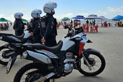 notícia: Polícia Militar apreende linhas cortantes na Praia do Crispim 