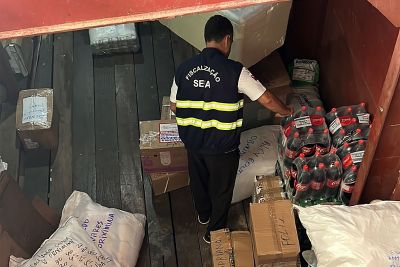 notícia: Sefa apreende em Oriximiná mercadorias sem nota fiscal avaliadas em mais de R$ 280 mil