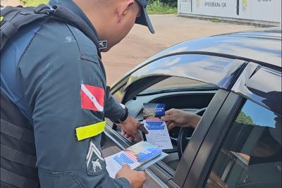 notícia: Batalhão de Polícia Rodoviária intensifica abordagens preventivas em Abaetetuba