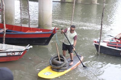 notícia: Festival de Verão Cultura Eco promove limpeza de mangues em Salinópolis