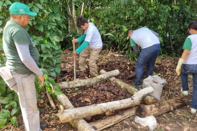 notícia: Ideflor-Bio incentiva práticas sustentáveis com oficina de compostagem para seus servidores