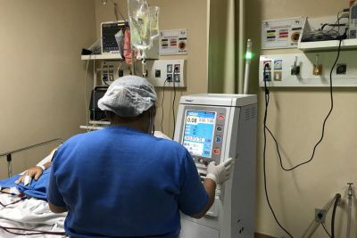 notícia: Hospital Geral de Tailândia ultrapassa marca de 200 sessões de hemodiálise