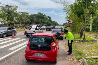 notícia: No último fim de semana de julho, Detran intensifica ações educativas em Mosqueiro 