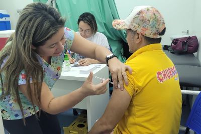 notícia: Sespa encerra campanha com 1.348 testes rápidos realizados e 474 vacinas aplicadas em Salinas