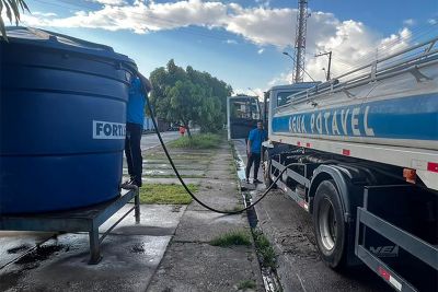 notícia: Cosanpa realiza ações no conjunto Cohab, em Icoaraci