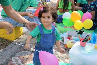 notícia: Santa Casa comemora na praça o Dia do Fissurado Labiopalatal