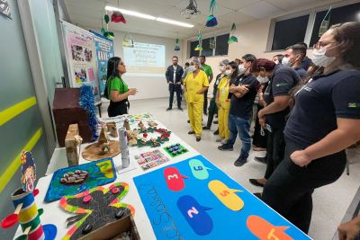 notícia: Oncológico Infantil aborda gerenciamento de resíduos em treinamento para colaboradores