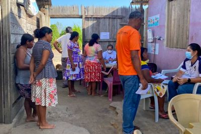 notícia: Coordenação Estadual de Saúde Indígena e Populações Tradicionais participa de ação de saúde em comunidade Warao