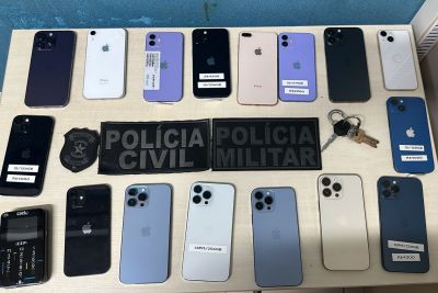 notícia: Ação integrada desarticula associação criminosa que atuava em roubos a lojas de celulares