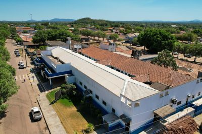 notícia: Obras de reconstrução e ampliação de hospitais em Redenção estão na reta final 