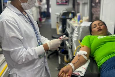 notícia: Cosanpa realiza campanha para doação de sangue em Belém