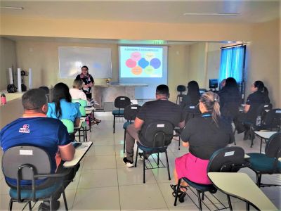 notícia: Sespa orienta sobre ouvidoria na gestão de saúde na região do Lago de Tucuruí  