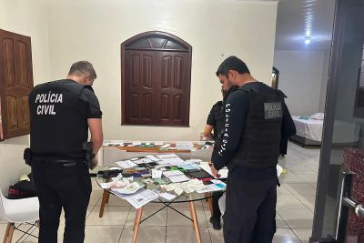 notícia: Suspeitos por estelionato envolvendo empréstimos consignados são presos pela Polícia Civil do Pará