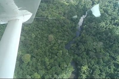 notícia: Graesp encontra helicóptero que estava desaparecido entre o Pará e Amapá    