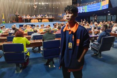 notícia: Estudante paraense participa do programa "Jovem Senador 2023", em Brasília