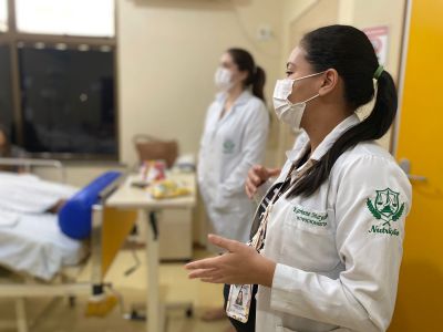 notícia: Hospital Geral de Tailândia promove ação de prevenção e combate ao colesterol alto